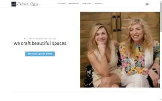 Palmer Davis Design, LLC website
