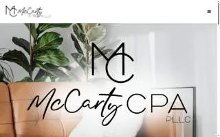 McCarty CPA PLLC website