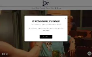 Salt Seafood and Steakhouse website