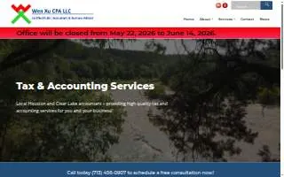 Wen Xu CPA LLC website