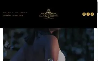 Palacio de Destinee Event Center website