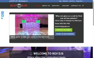 RGV DJS website