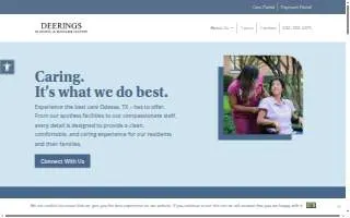 Deerings Nursing and Rehabilitation website