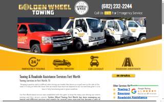 Golden Wheel Towing Fort Worth of White Settlement