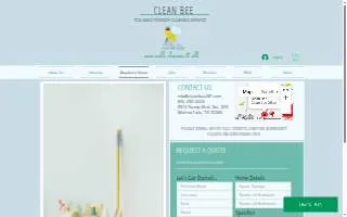 Clean Bee of Wichita Falls website