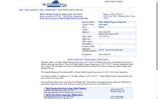 Home Buddy Property Inspection
