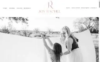 Joy Rachel Photography website