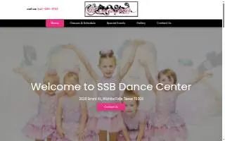 SSB Dance Center website