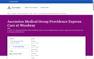 Ascension Medical Group Providence Express Care at Woodway