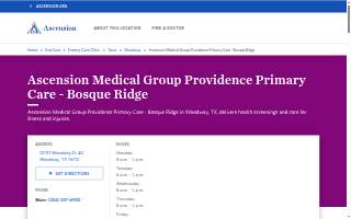 Ascension Medical Group Providence Primary Care - Bosque Ridge