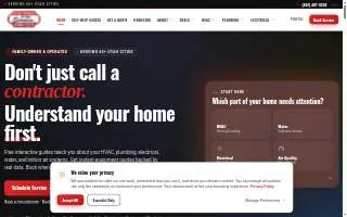 At Your Service Pros website