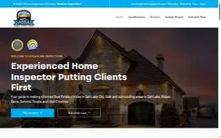 JODA Home Inspections of Bluffdale website