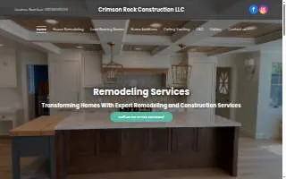 Crimson Rock Construction website