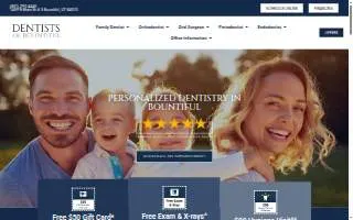 Dentists of Bountiful website