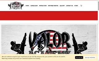 Valor Academy of Martial Arts website