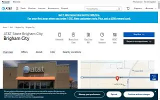 AT&T Store of Brigham City website