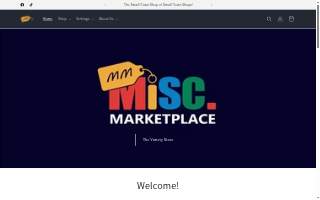 Miscellaneous Marketplace website