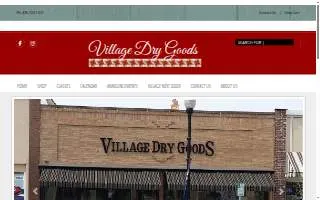 Village Dry Goods website