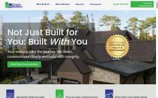 Choice Builders website