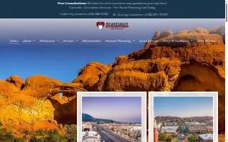 HeartLight Funeral Services of Cedar City website