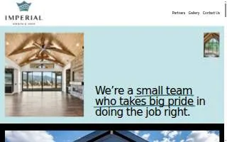 Imperial Window & Door, Inc. website