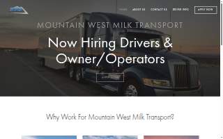Mountain West Milk Transport