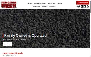 Red Cedar Rock Landscape Supply