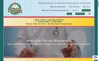 Township Pharmacy of Cedar City website