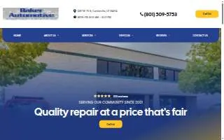 Baker Automotive website