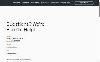 Cook Builders website