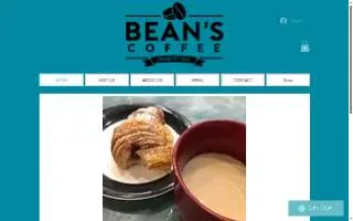 Bean's Coffee Clearfield website