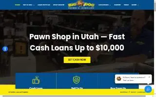 Big Dog Pawn & Jewelry website