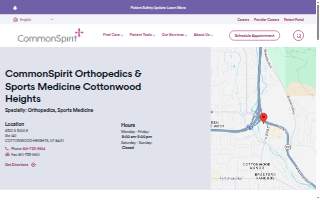 CommonSpirit Orthopedics & Sports Medicine Cottonwood Heights