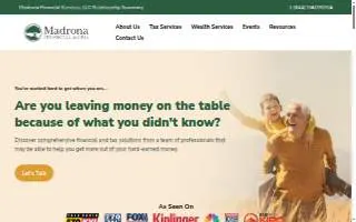 Madrona Financial & CPAs of Cottonwood Heights website