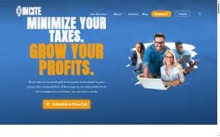 Incite Tax & Accounting website