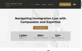 Bentley Stark Immigration Law of Harrisville website