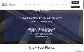 Utah Immigration Attorneys of Harrisville website