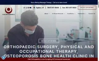 Utah Orthopaedics (Surgical Center) website