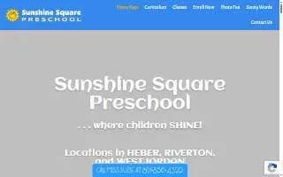 Sunshine Square Preschool website