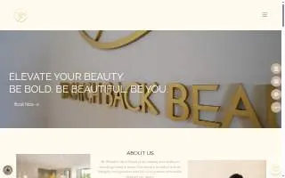 Wasatch Back Beauty Lab website