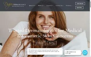 Draper Dermatology website