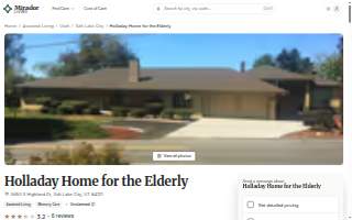 Holladay Home Assisted Living