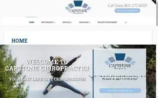 Capstone Chiropractic website