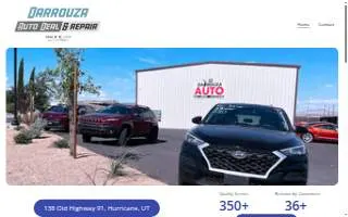 Darrouza Auto Dealer & Repair website