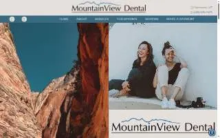 MountainView Dental of Hurricane website