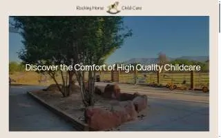 Rocking Horse Child Care website