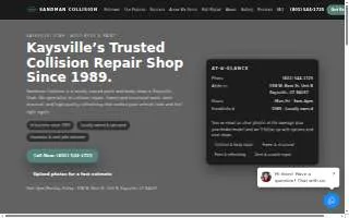 Sandman Collision website