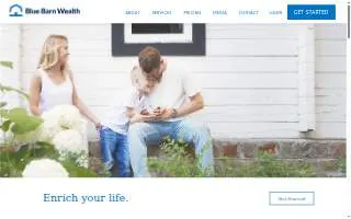 Blue Barn Wealth of Kearns website