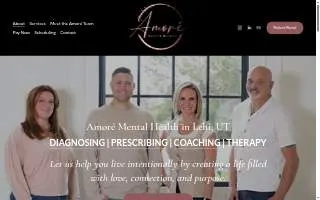 Amore Mental Health website