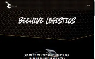 Beehive Logistics website